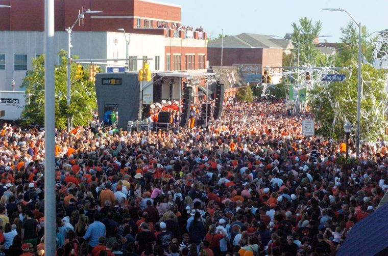Toomer's Corner Celebration